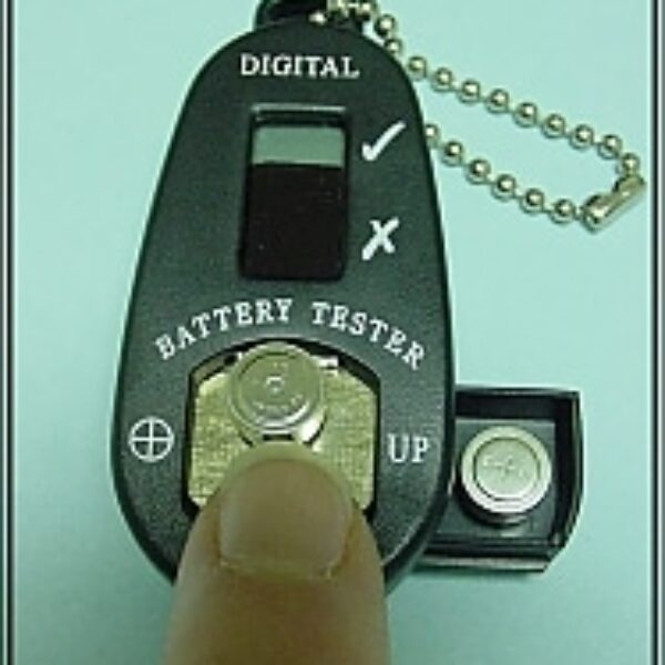 Keychain Battery Tester