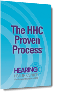 The HHC Proven Process to start your journey to better hearing.