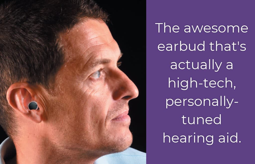 Signia Active is the awesome earbud that's actually a high-tech, personally-tuned hearing aid.