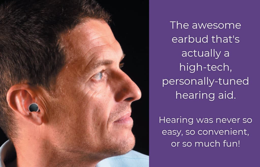 Signia Active is the awesome earbud that's actually a high-tech, personally-tuned hearing aid.